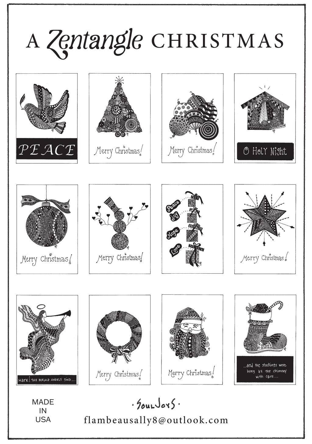 A Zentangle Christmas