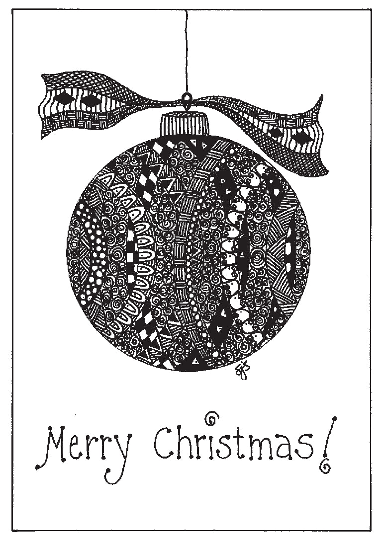 A Zentangle Christmas