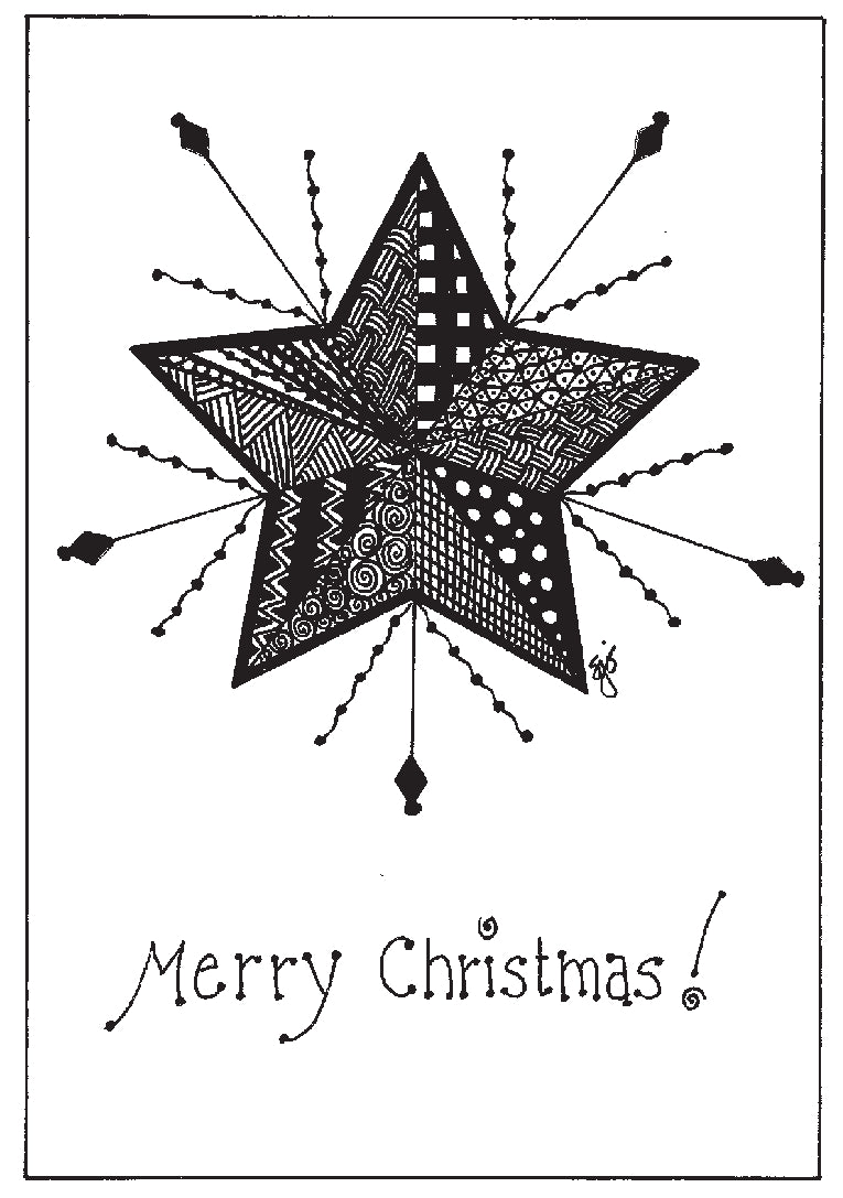 A Zentangle Christmas