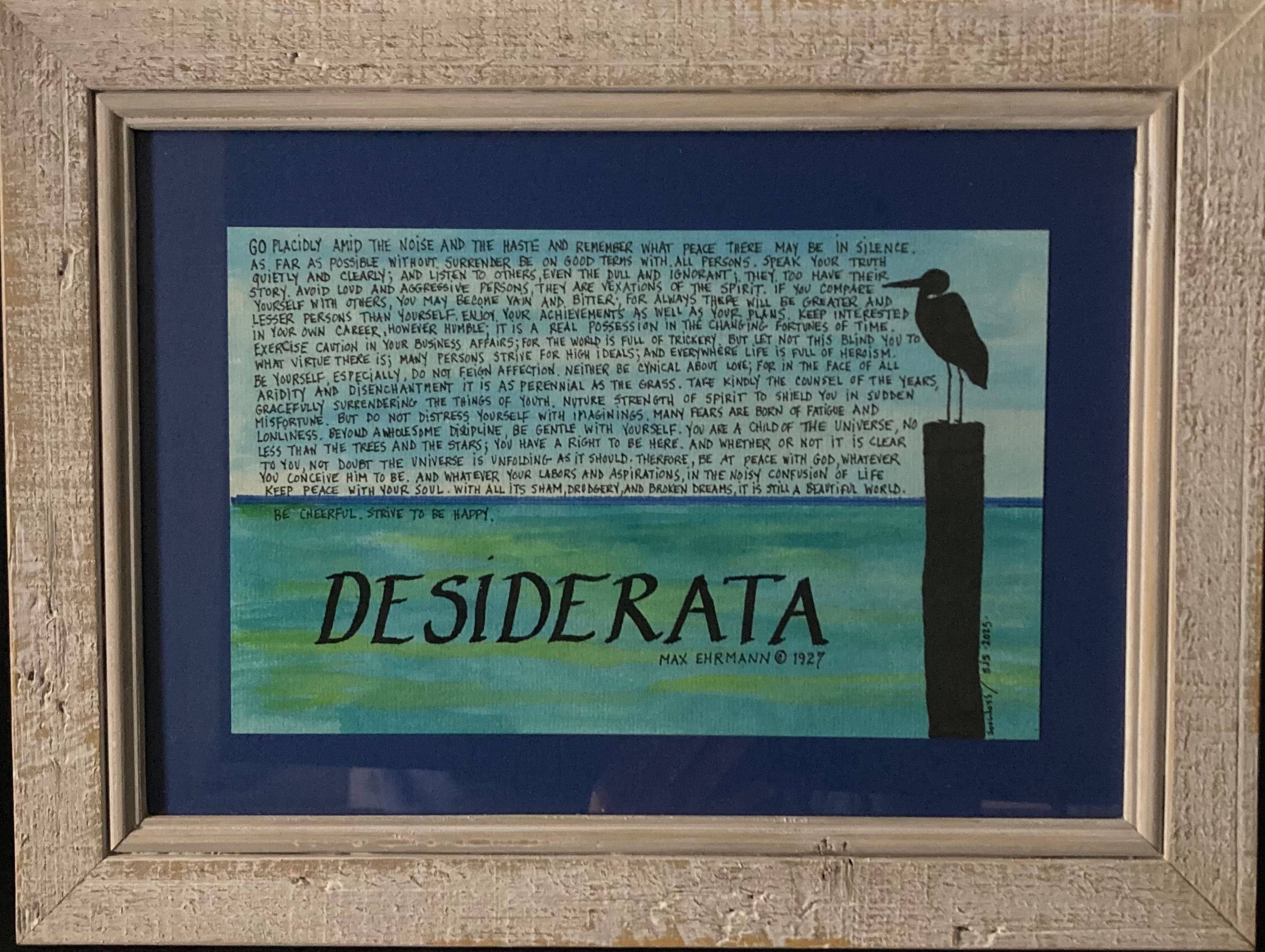 Desiderata